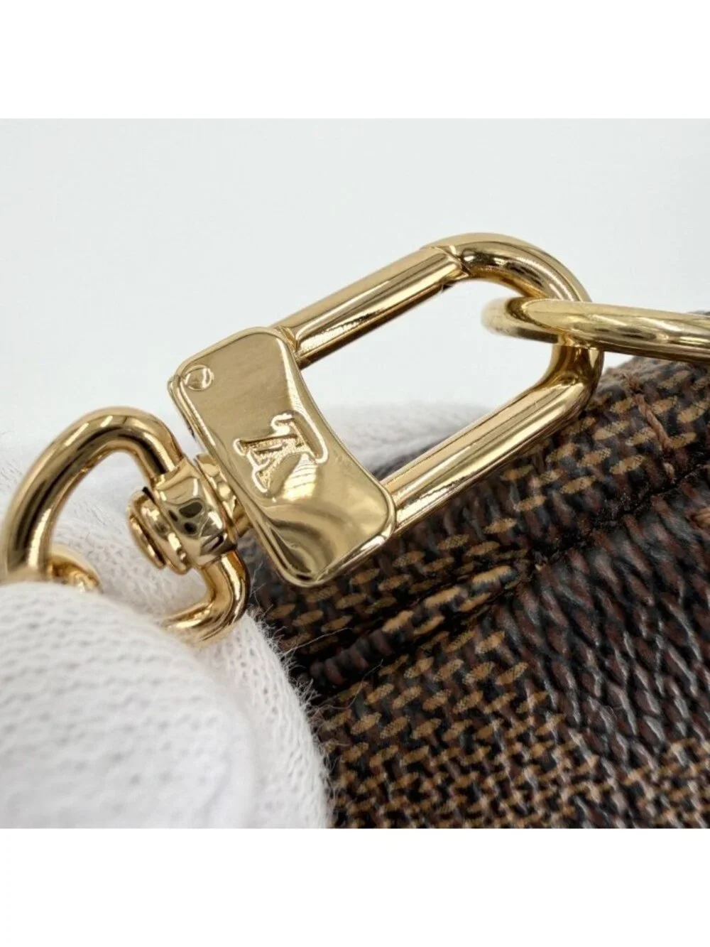 Louis Vuitton For Handbag Damier Mini Pochette Accessory Soir Illustre Sally
